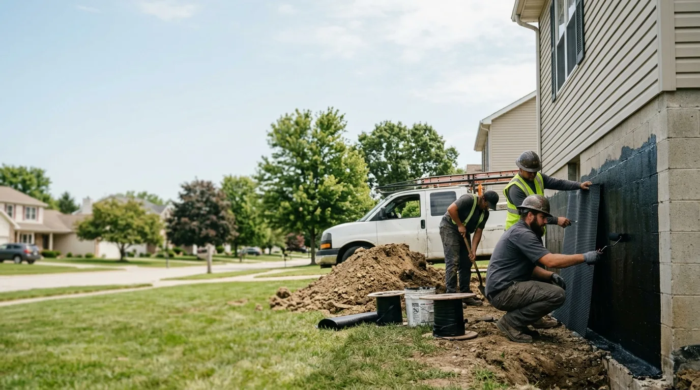 Basement Waterproofing in Ivesdale, IL near me